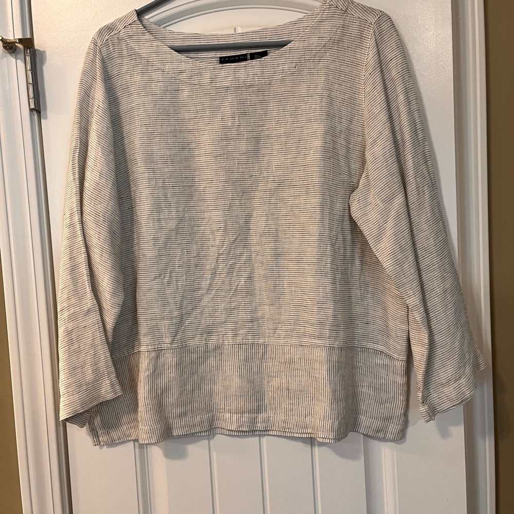 Tahiti Linen Blouse